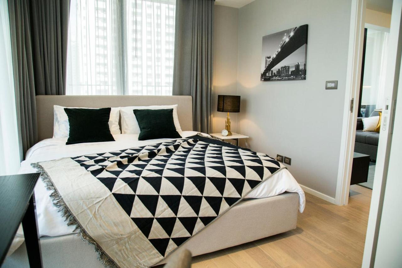 Apartmán Sukhumvit 11#Luxury#Pool#Gym#Bts Nana&Mrt Sukhumvit#1Br#Max2Ppl Bangkok Exteriér fotografie