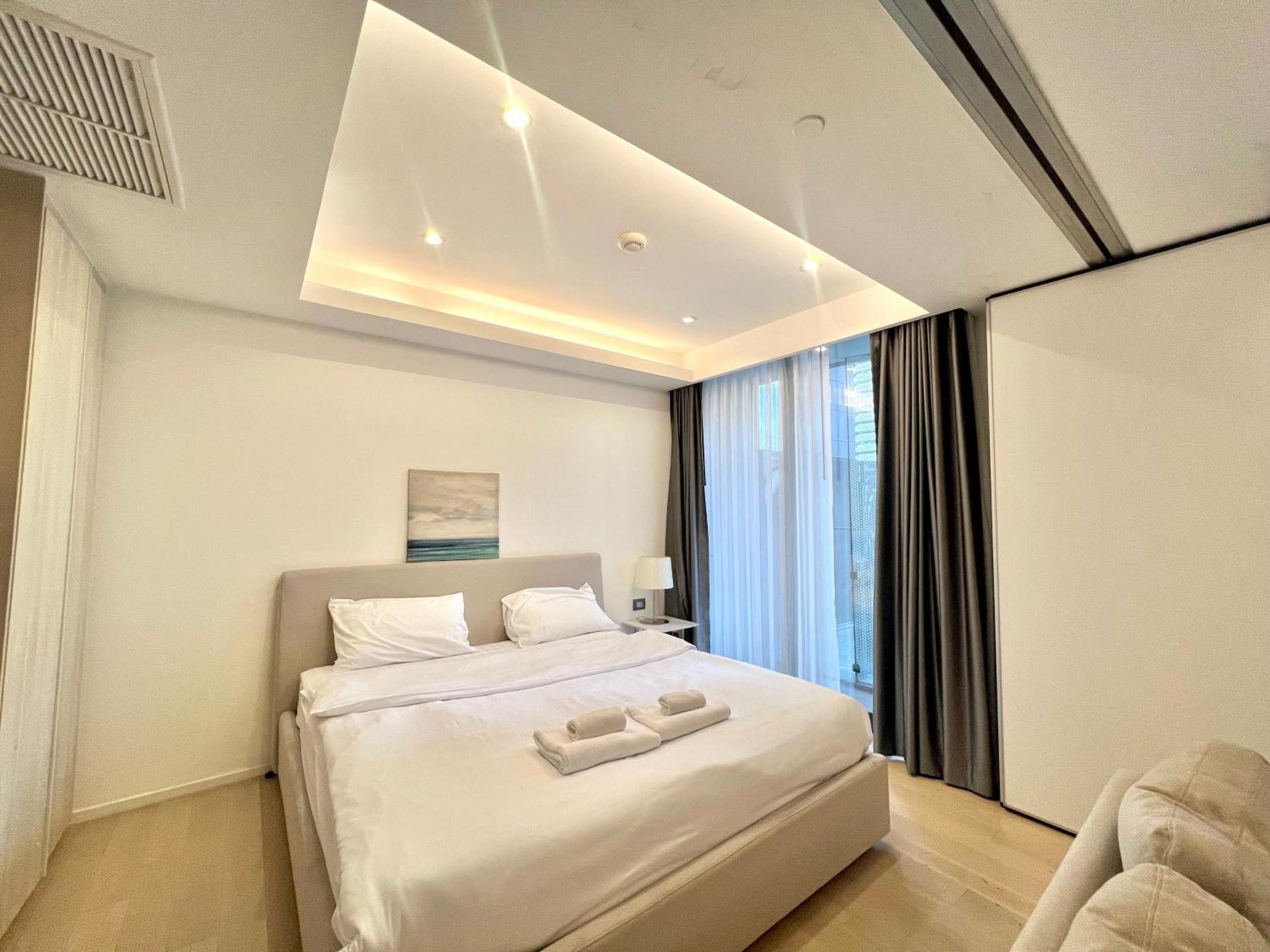 Apartmán Sukhumvit 11#Luxury#Pool#Gym#Bts Nana&Mrt Sukhumvit#1Br#Max2Ppl Bangkok Exteriér fotografie
