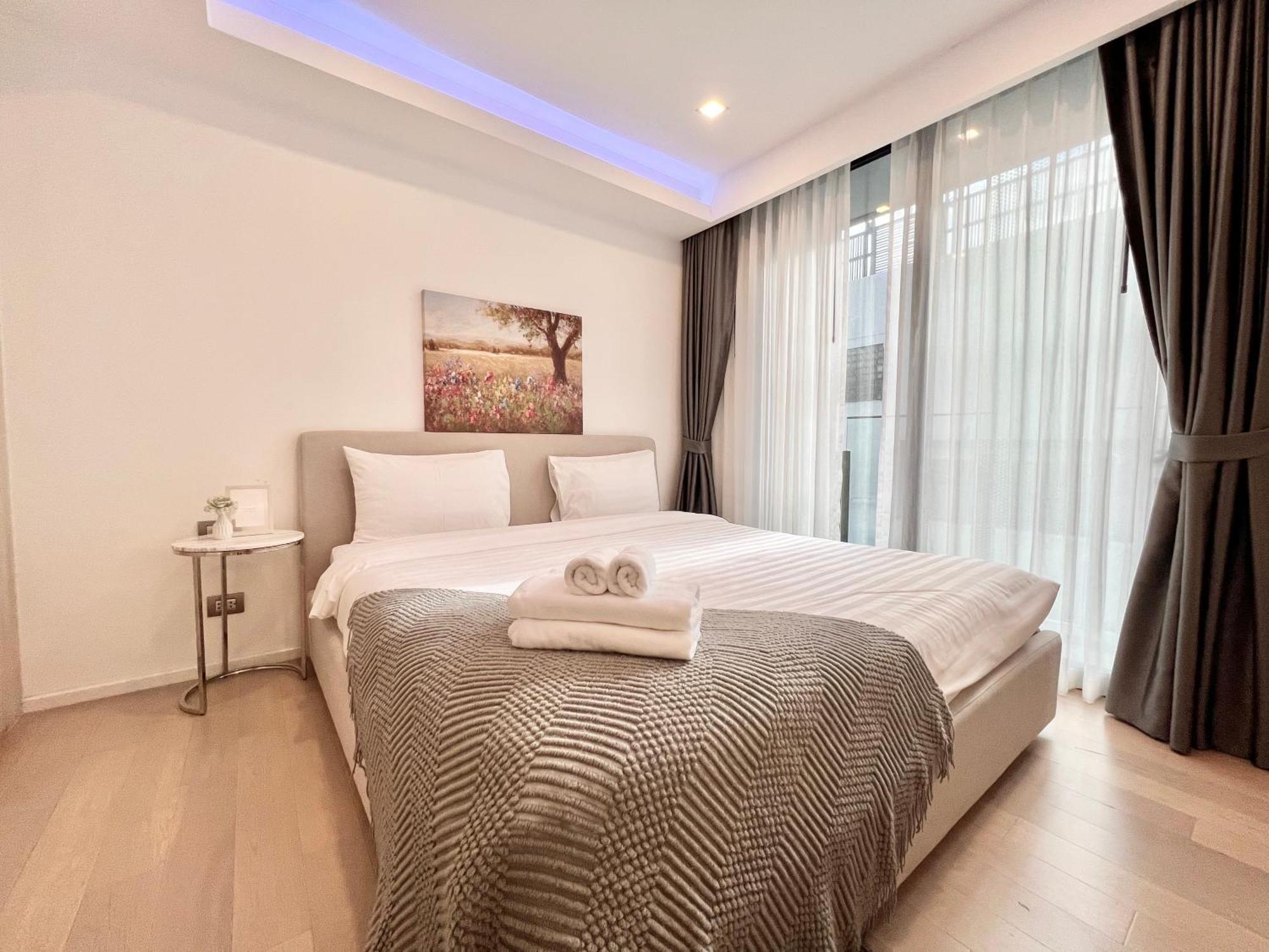 Apartmán Sukhumvit 11#Luxury#Pool#Gym#Bts Nana&Mrt Sukhumvit#1Br#Max2Ppl Bangkok Exteriér fotografie