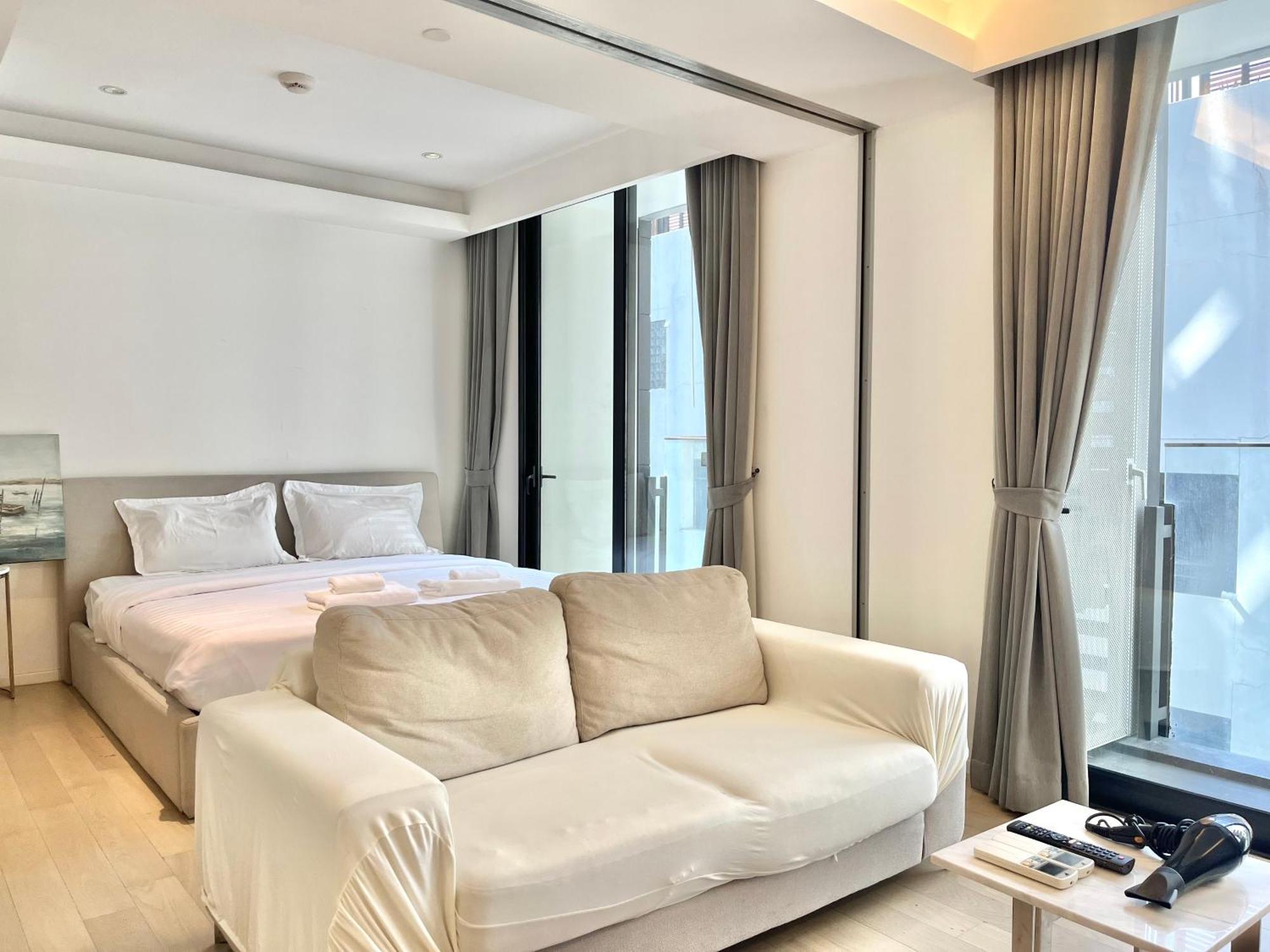 Apartmán Sukhumvit 11#Luxury#Pool#Gym#Bts Nana&Mrt Sukhumvit#1Br#Max2Ppl Bangkok Exteriér fotografie